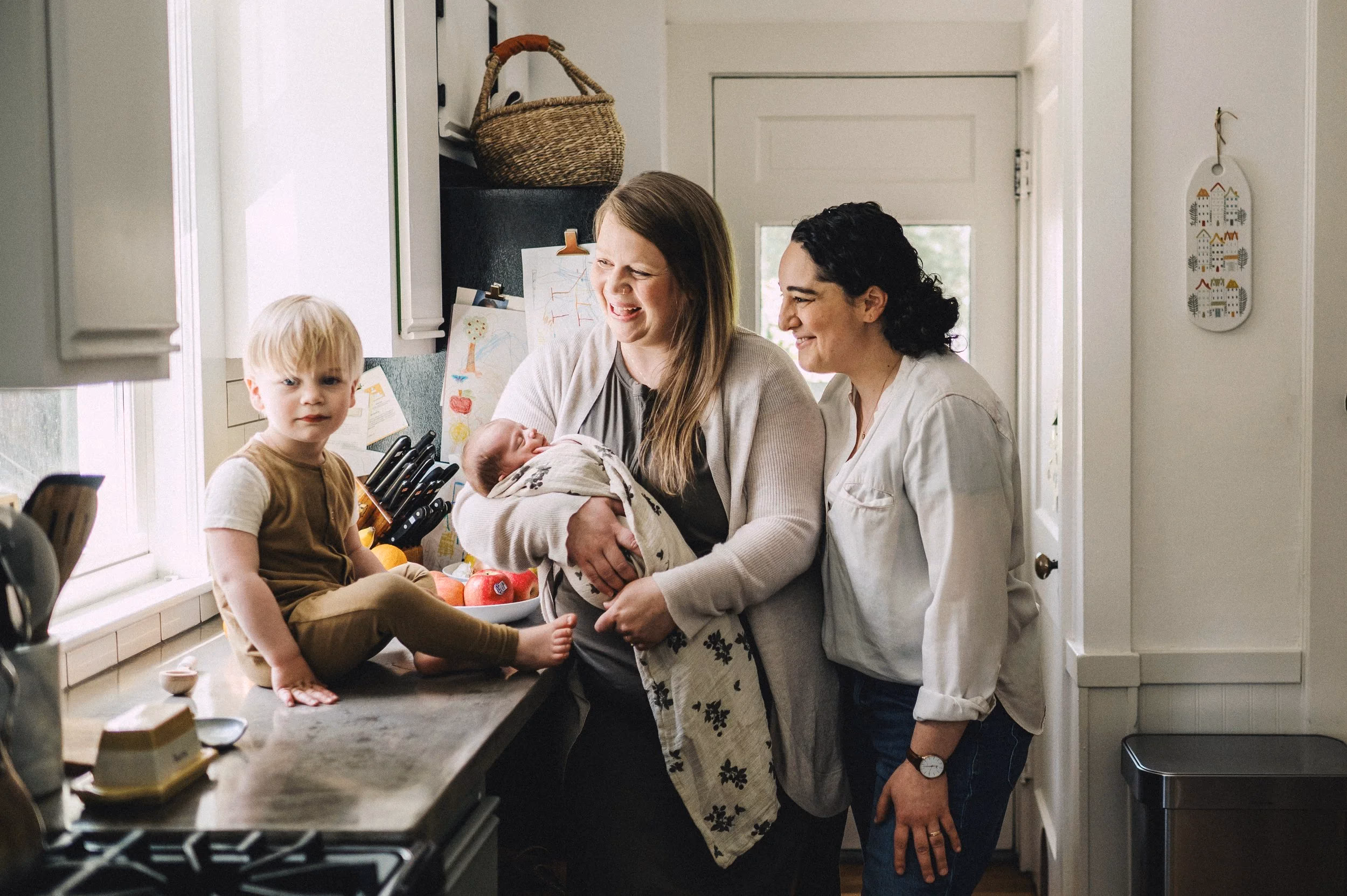 Boston In Home Newborn Session